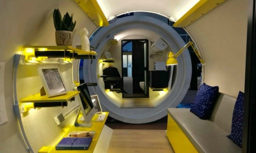 Life in a concrete pipe: in Hong Kong, it was proposed to build housing in water pipes