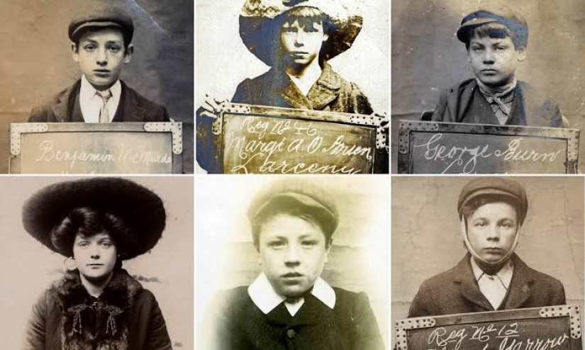 Little criminals of the Victorian era