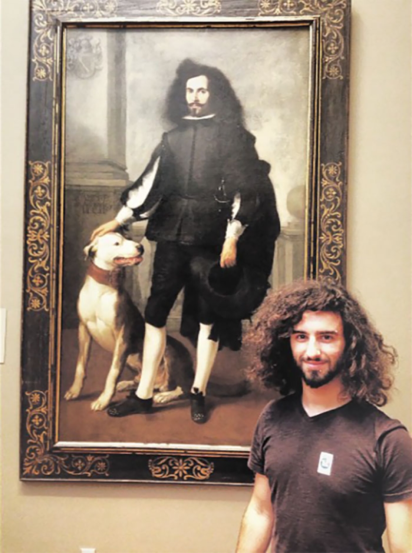 Look for me in the Louvre: people who discovered their counterparts on classical canvases