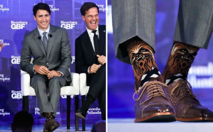 Los calcetines en Canadá son más que calcetines: las 11 parejas brillantes de Justin Trudeau