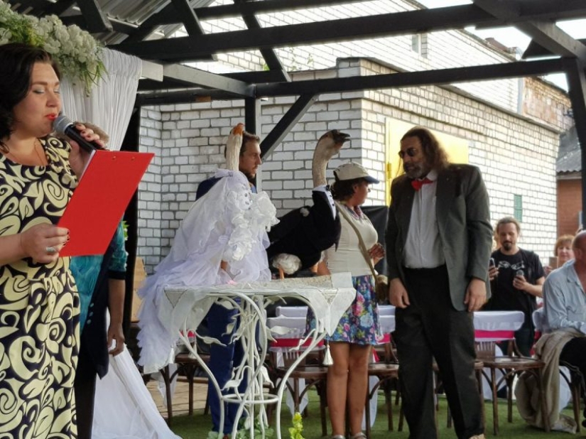 Los gansos se casaron en Minsk, a pesar de la prohibición de las autoridades