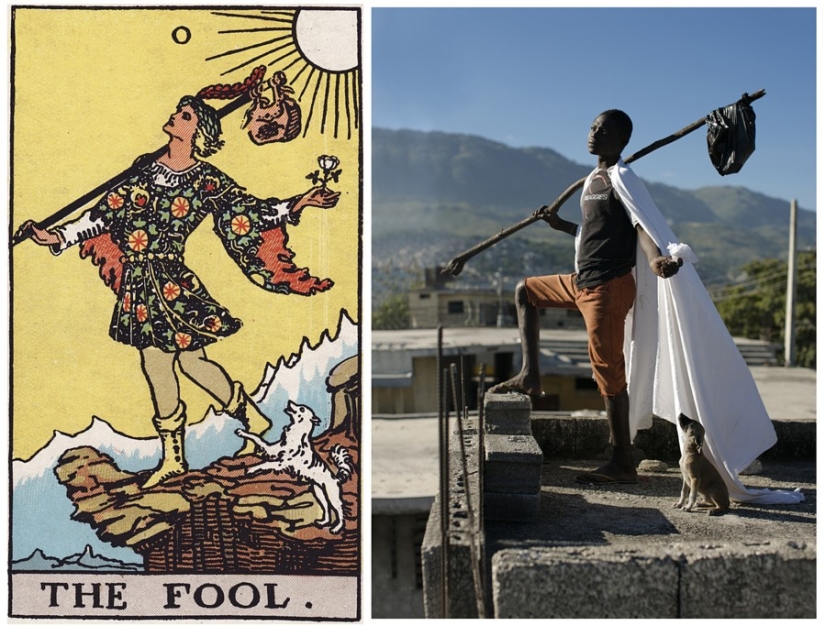 Los habitantes de Haití han dado vida a las misteriosas cartas del Tarot
