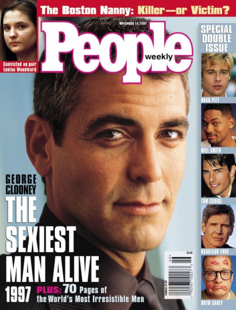 Los hombres más sexys según la revista People de 1990 a 2017