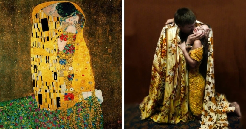Los internautas recrean pinturas sin pinceles y pinturas, mostrando su visión de las obras maestras del pasado