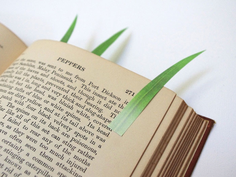 Los marcadores más creativos para los verdaderos amantes de los libros