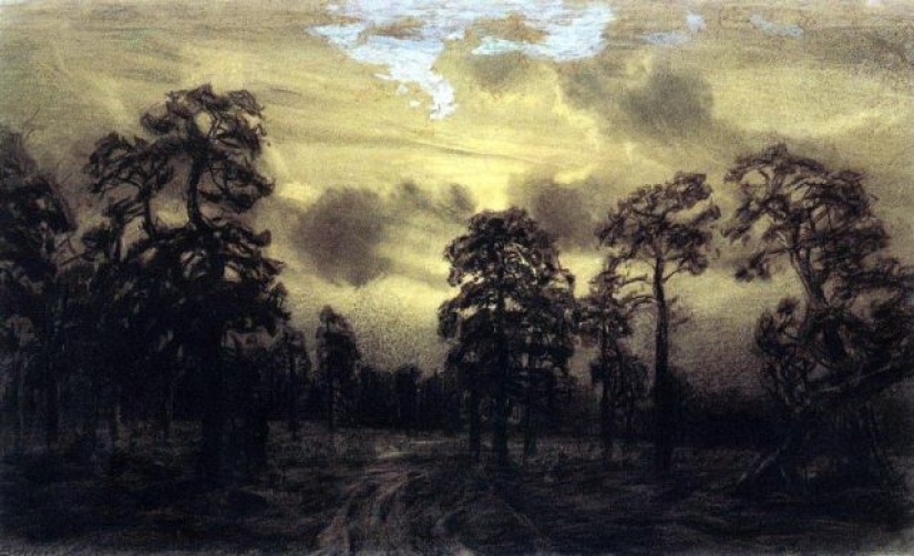Los Montes Urales en las pinturas de artistas rusos.