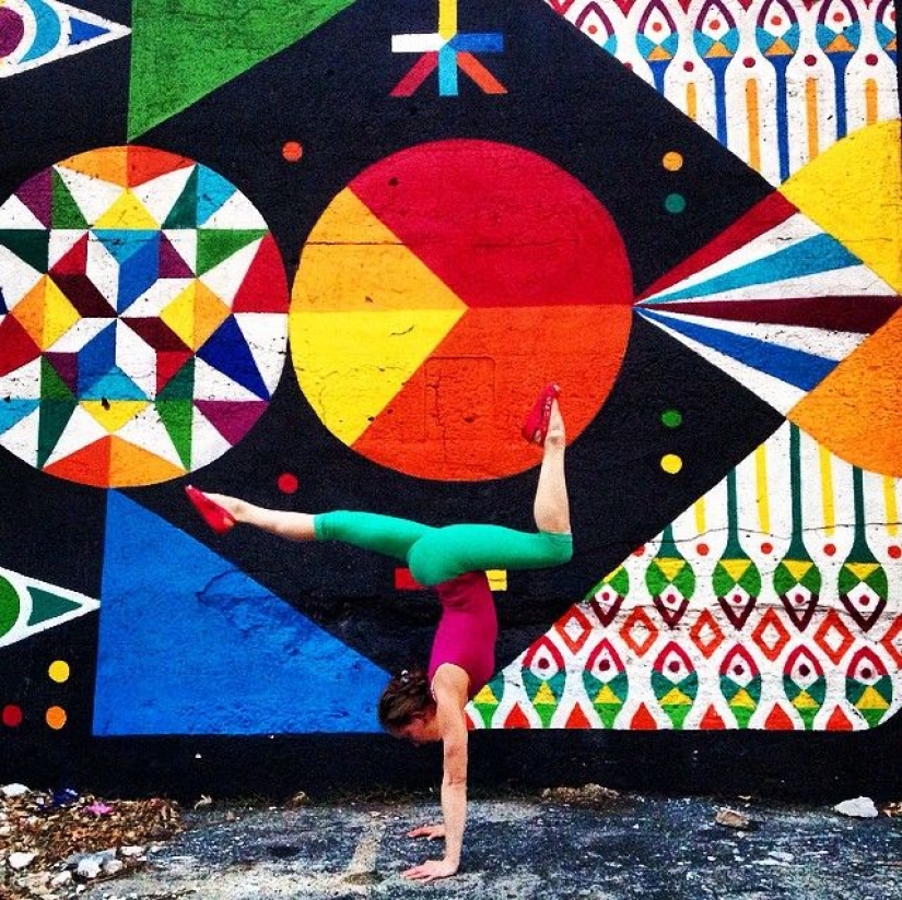 Love and yoga can be practiced everywhere