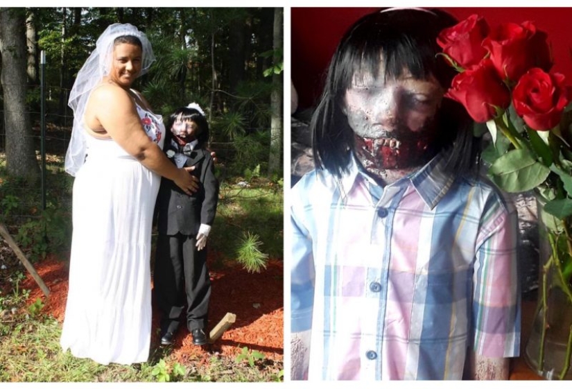 Love to Death: A 21-year-old woman who married a zombie boasts of a happy family life