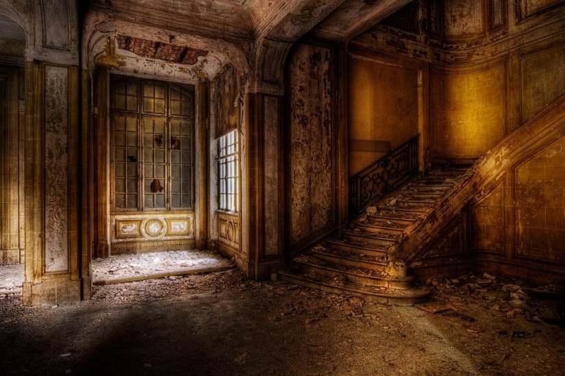 Lugares abandonados en las fotografías de Vincent Jansen