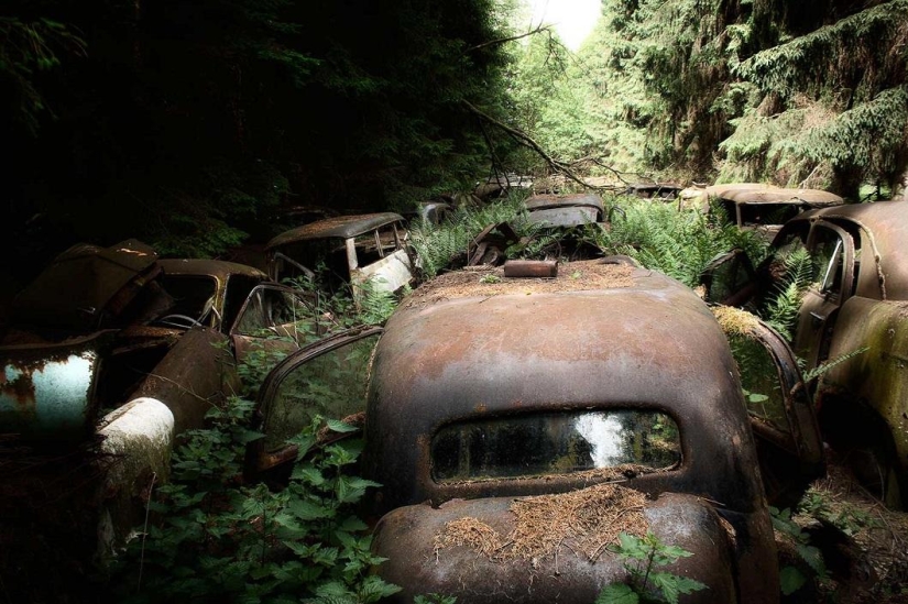 Lugares abandonados en las fotografías de Vincent Jansen