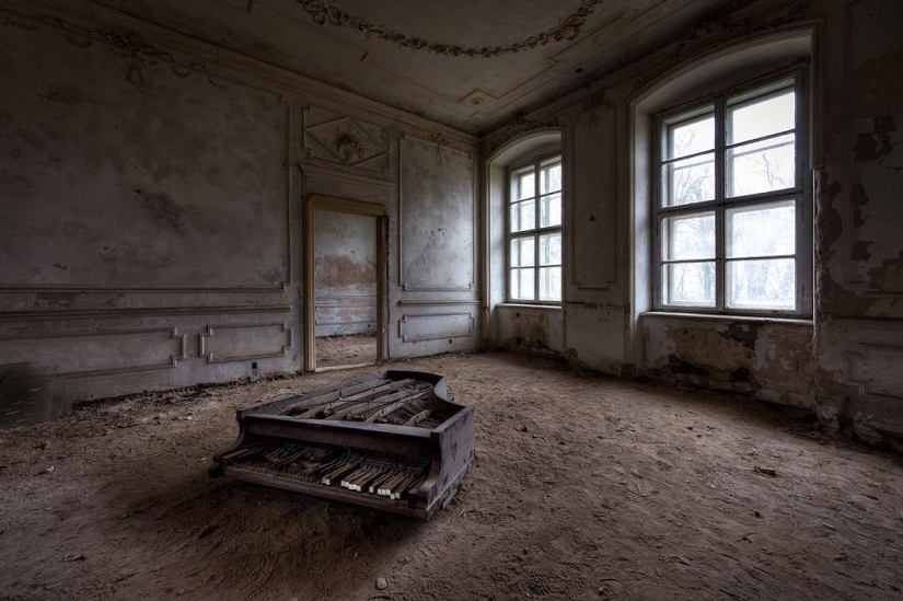 Lugares abandonados en las fotografías de Vincent Jansen