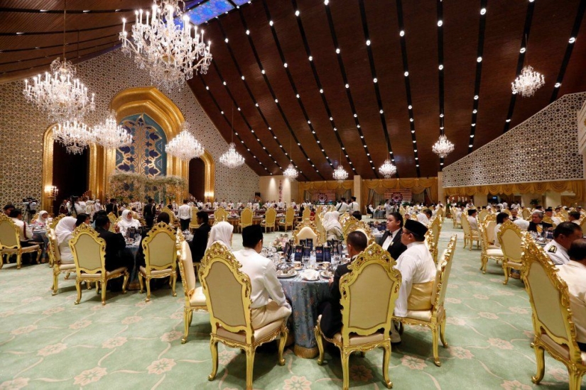 Luxurious wedding of the future Sultan of Brunei