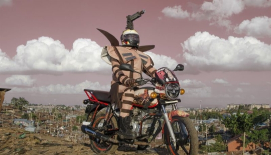 Mad Max and other tuned motorcycle taxi drivers from Nairobi