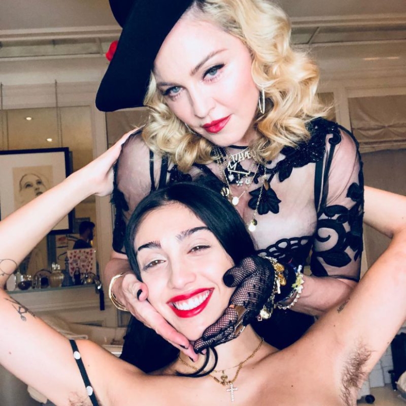 Madonna's 23-year-old daughter took part in an orgy for the sake of art