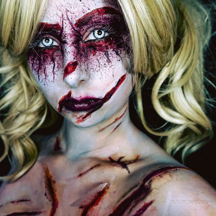 Make-up stylist who will revive your nightmares