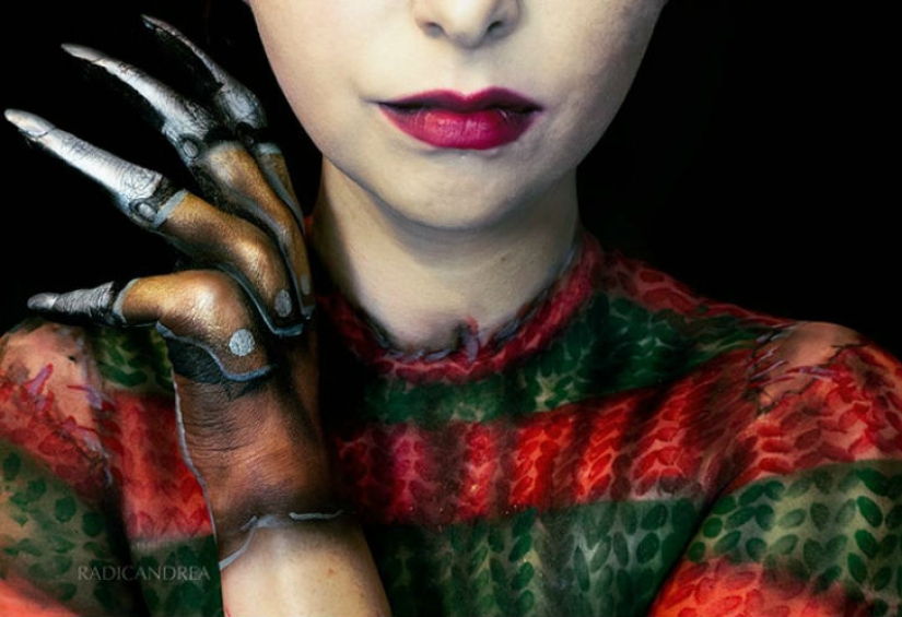 Make-up stylist who will revive your nightmares