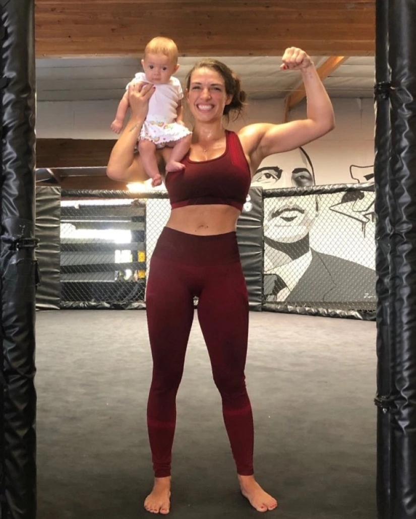 Mamá luchadora: debido al embarazo de una luchadora de UFC, 20 mil personas se dieron de baja de ella en cuestión de minutos