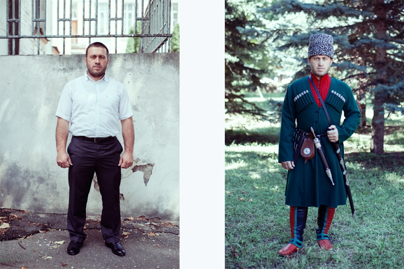 Mapeo del Cáucaso: cómo cambia una persona cuando se pone un traje nacional