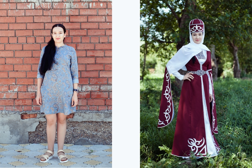 Mapeo del Cáucaso: cómo cambia una persona cuando se pone un traje nacional