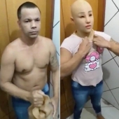 Masks torn off: in Brazil, a drug lord tried to escape from prison by pretending to be his own daughter
