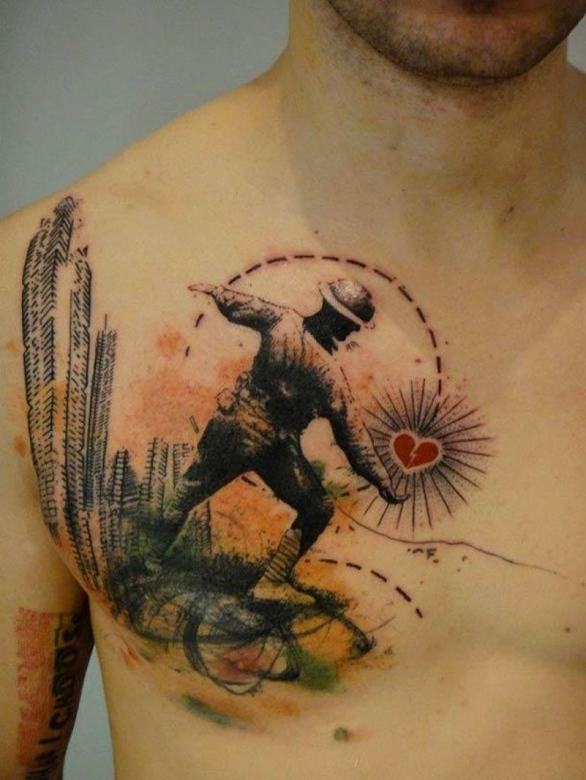 Masterpiece tattoos from a French tattoo artist