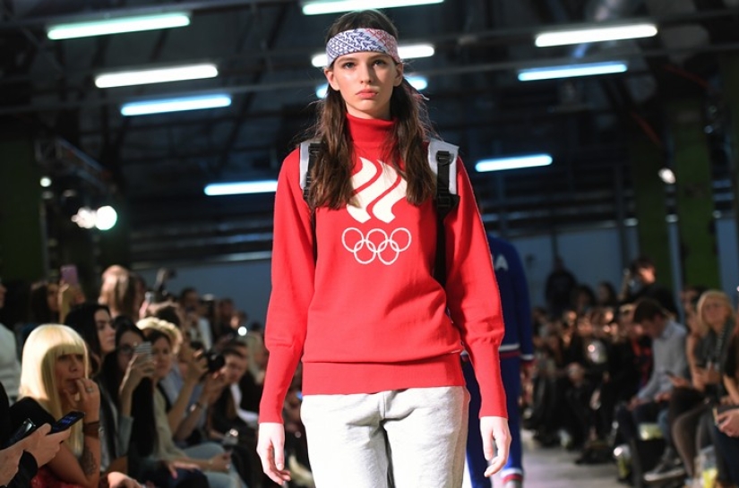 Maybe it's good that we won't go: the uniform of the Russian Olympic team is presented