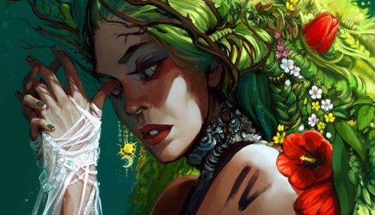 Meses revividos: un artista de Rusia dibujó un calendario con niñas: las estaciones