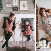 Mientras duermes: la mágica serie de fotos de una madre francesa