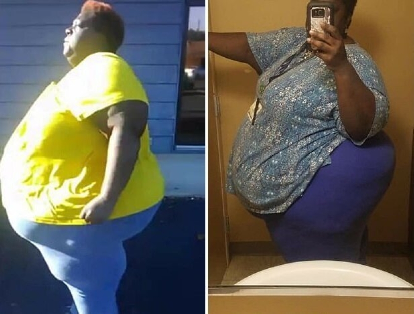 Millions of people follow the training of this huge African-American woman