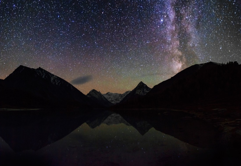 Millions of stars over Altai