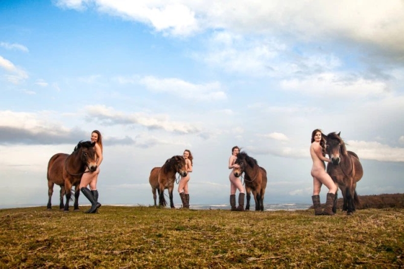 Misericordia desnuda: estudiantes de veterinaria escoceses se desnudaron en nombre de la caridad