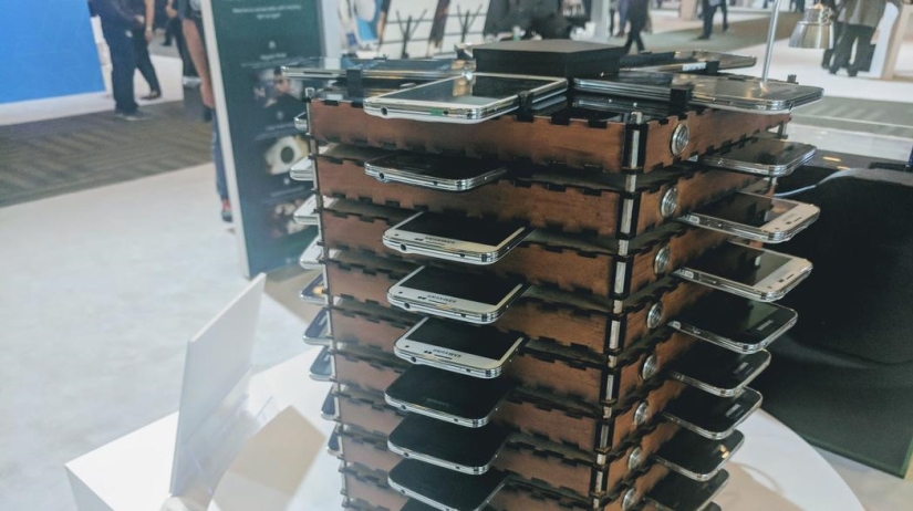 Money from old mobile phones: Samsung has built a mining farm from Galaxy S5