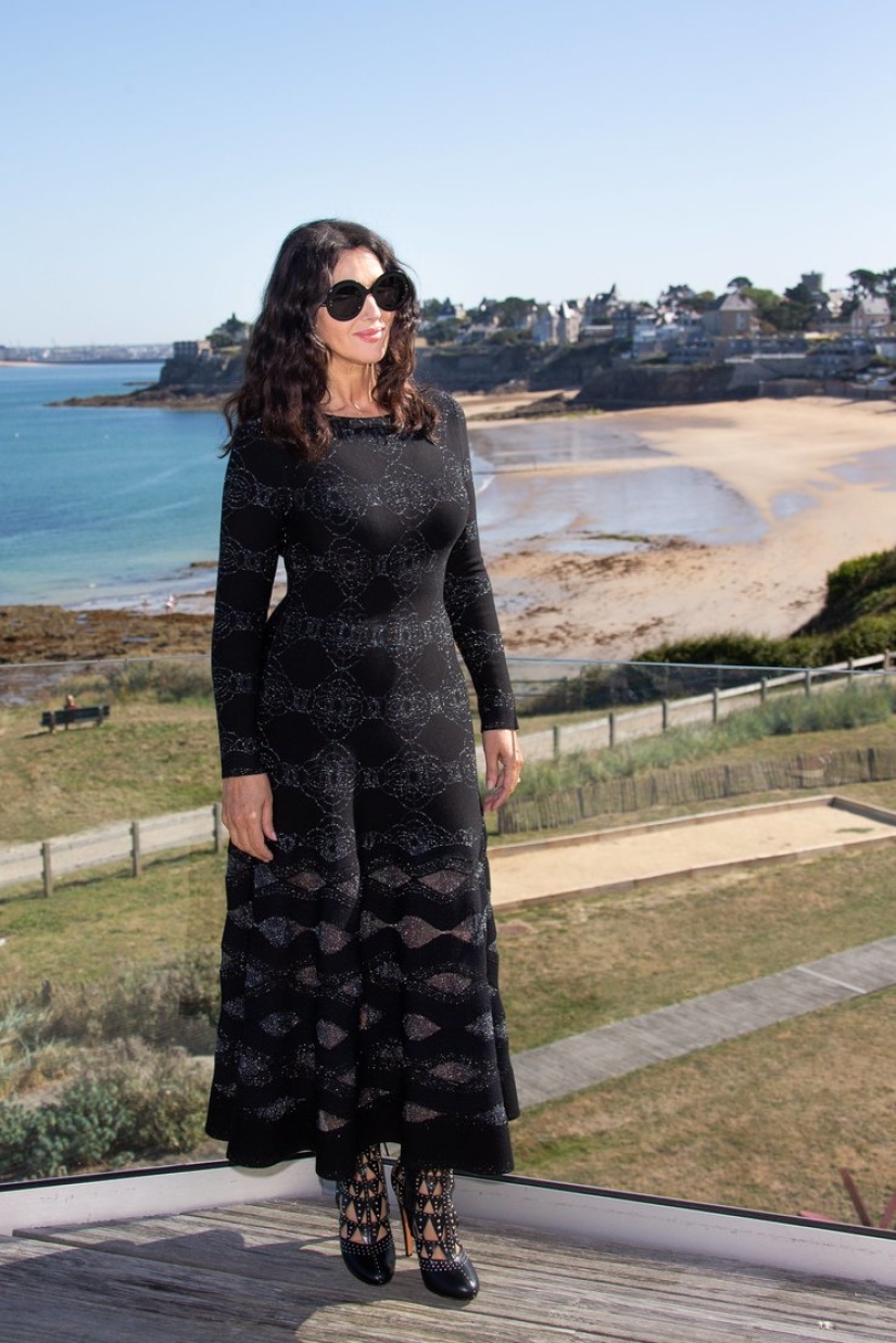Monica Bellucci's Top 15 Black Dresses, or Passion in Italian