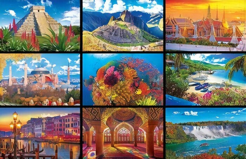 More than 50 thousand pieces: Kodak has released the world's largest puzzle