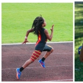 Más rápido que el viento: un niño de 7 años corre 100 metros en 13 segundos