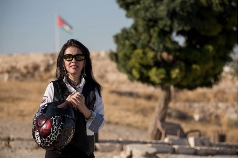 Mujeres de Oriente Medio en bicicleta en el proyecto del fotoperiodista francés Gilles Bader