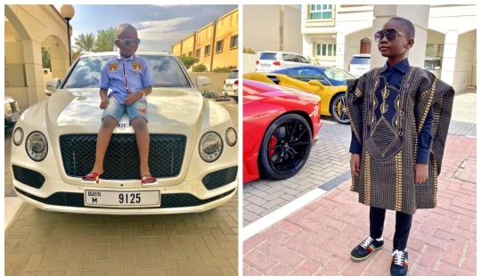 multimillonario de 9 años de Nigeria es el niño más rico del mundo