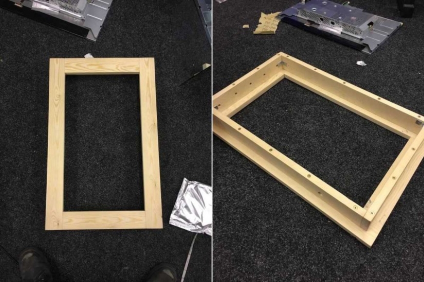 My light, mirror, tell me: the guy made a magic mirror with his own hands