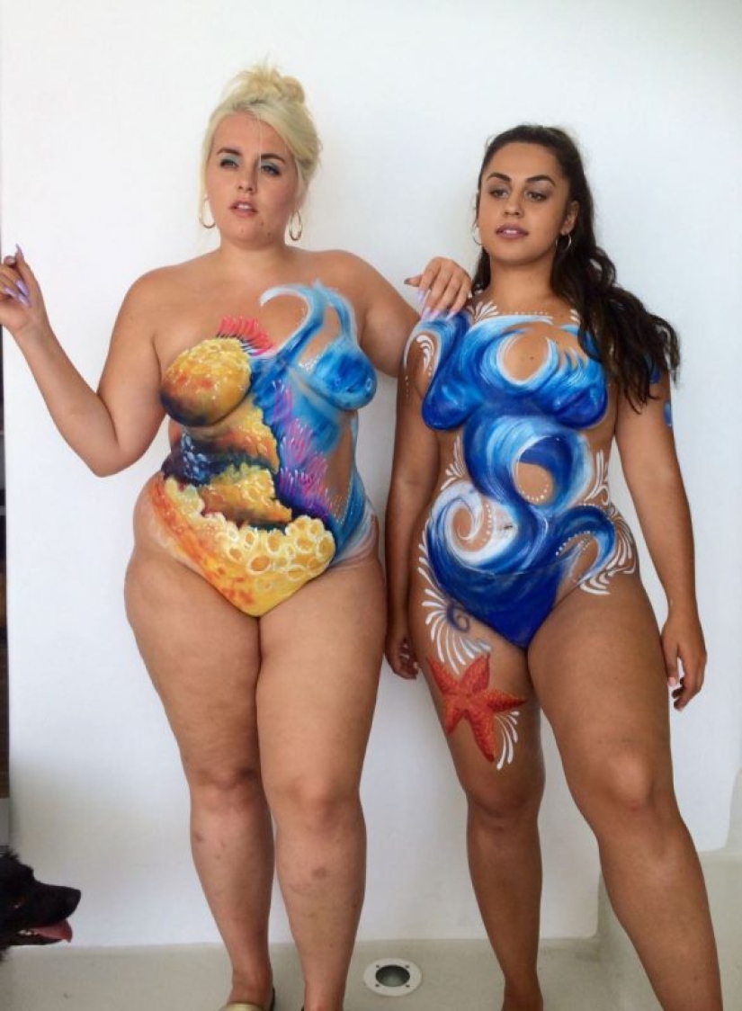 Naked body is a useful thing: models with curvy shapes take part in a new British reality show