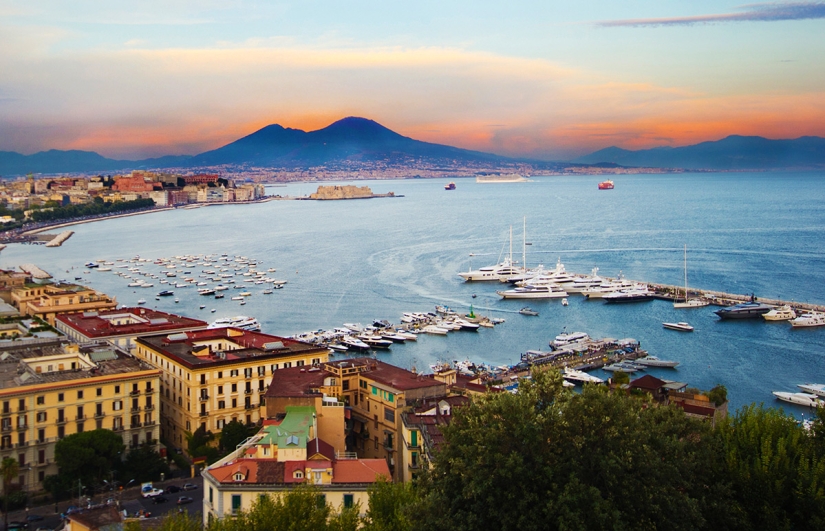 Naples Awakens the Five Senses
