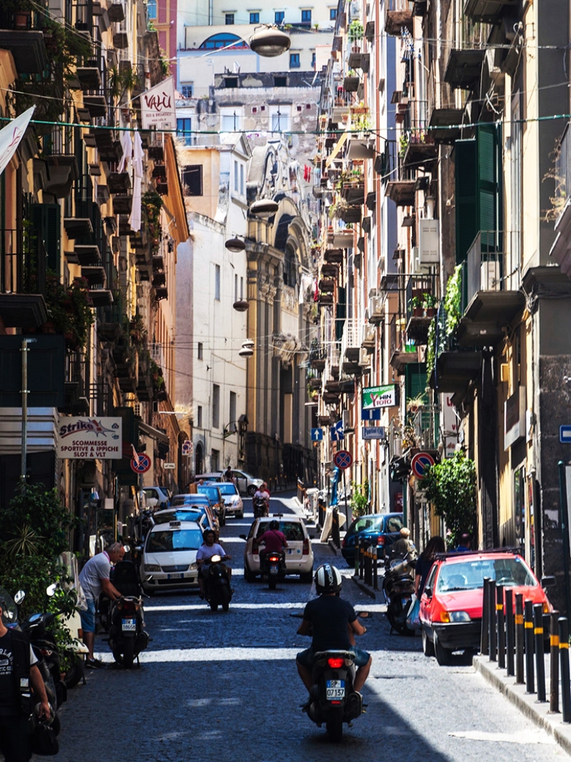 Naples Awakens the Five Senses