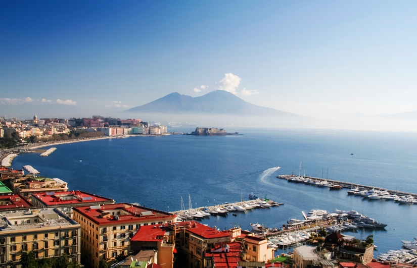 Naples Awakens the Five Senses
