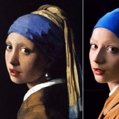 Netizens recreate paintings without brushes and paints, showing their view of the masterpieces of the past