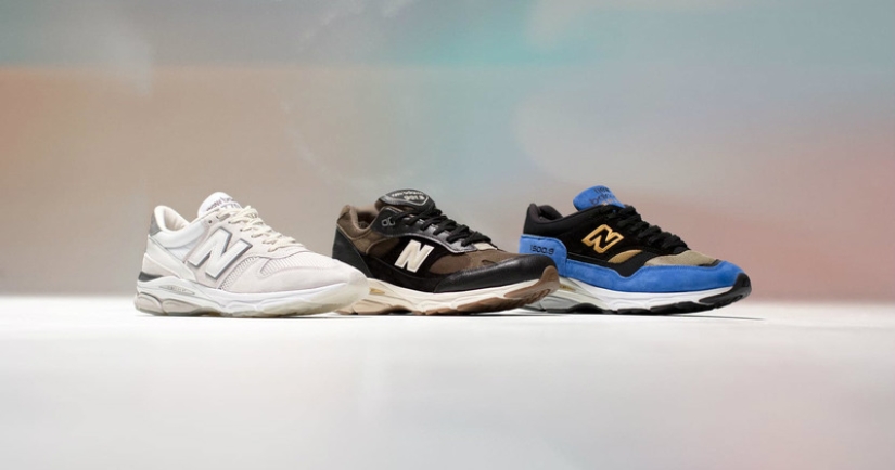 New Balance presented the Russian-inspired collection of sneakers "Caviar and Vodka"