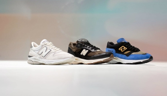 New Balance presented the Russian-inspired collection of sneakers "Caviar and Vodka"