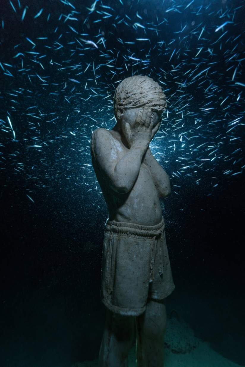 New Cypriot Underwater Sculpture Park in pictures