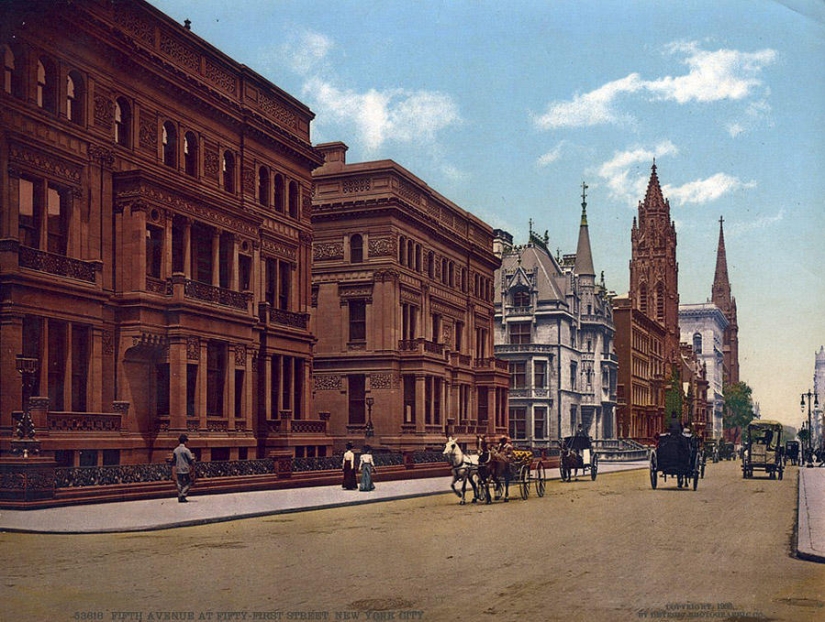 New York 1900 in color