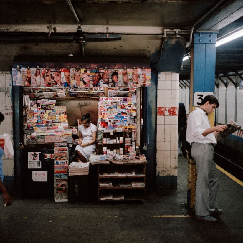 New York of the 80s, suspiciously reminiscent of life in the USSR