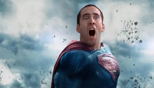 "Nicolas Cage - ¡En Superhombres!": el público exige que el actor-meme finalmente aparezca en calzoncillos sobre pantalones