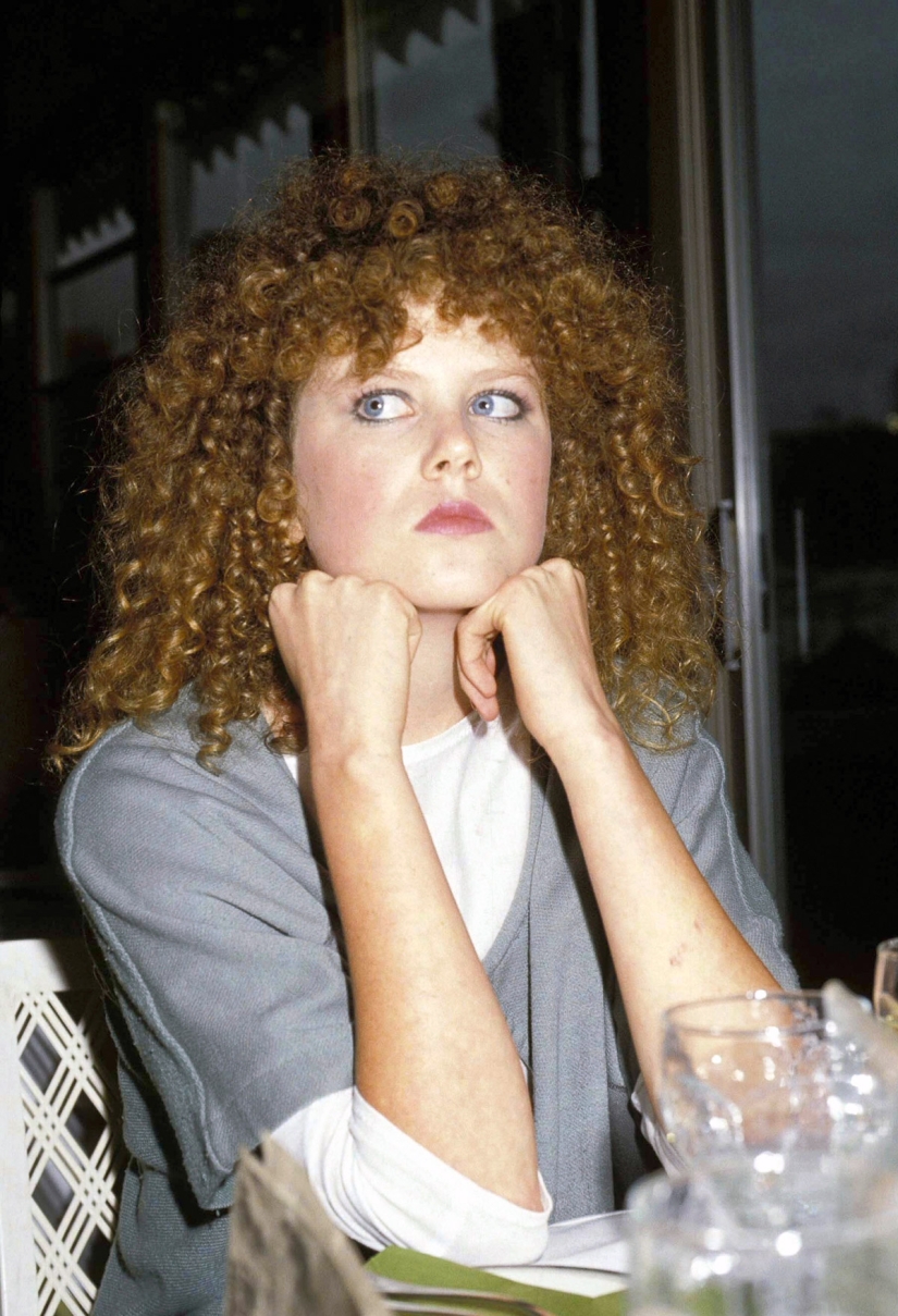 Nicole Kidman en diciembre de 1983